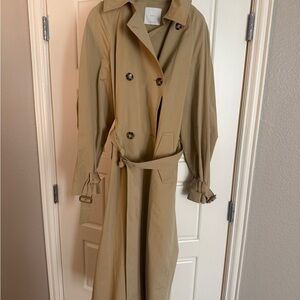 Mango Tan Trench Coat
